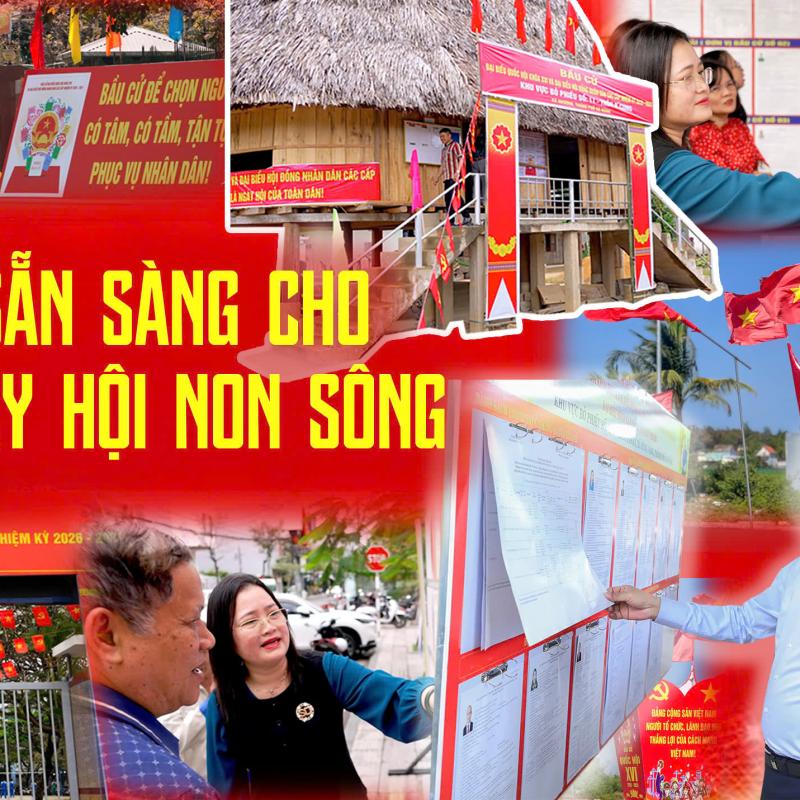 Sẵn sàng cho Ngày hội non sông