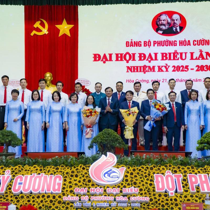 Đại hội đại biểu Đảng bộ phường Hoà Cường lần thứ I, nhiệm kỳ 2025–2030