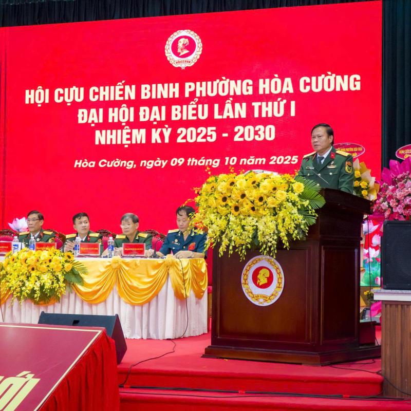 ĐẠI HỘI CỰU CHIẾN BINH PHƯỜNG HÒA CƯỜNG LẦN THỨ I: PHÁT HUY TRUYỀN THỐNG “BỘ ĐỘI CỤ HỒ” TRONG GIAI ĐOẠN MỚI