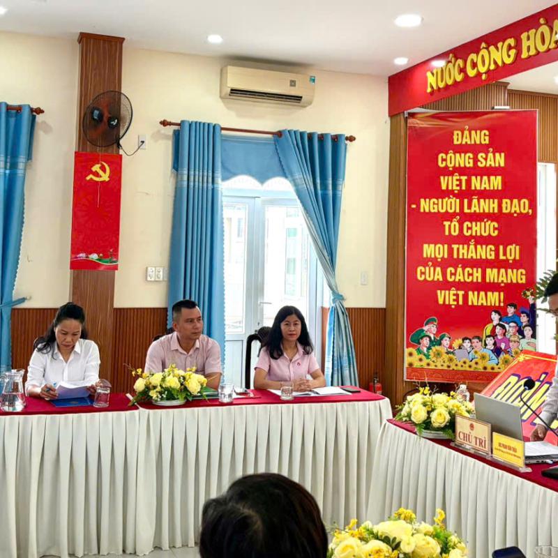 Phường Hòa Cường đảm bảo thông suốt hoạt động tín dụng chính sách sau sáp nhập